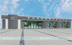 青島汽車4S店門頭裝修